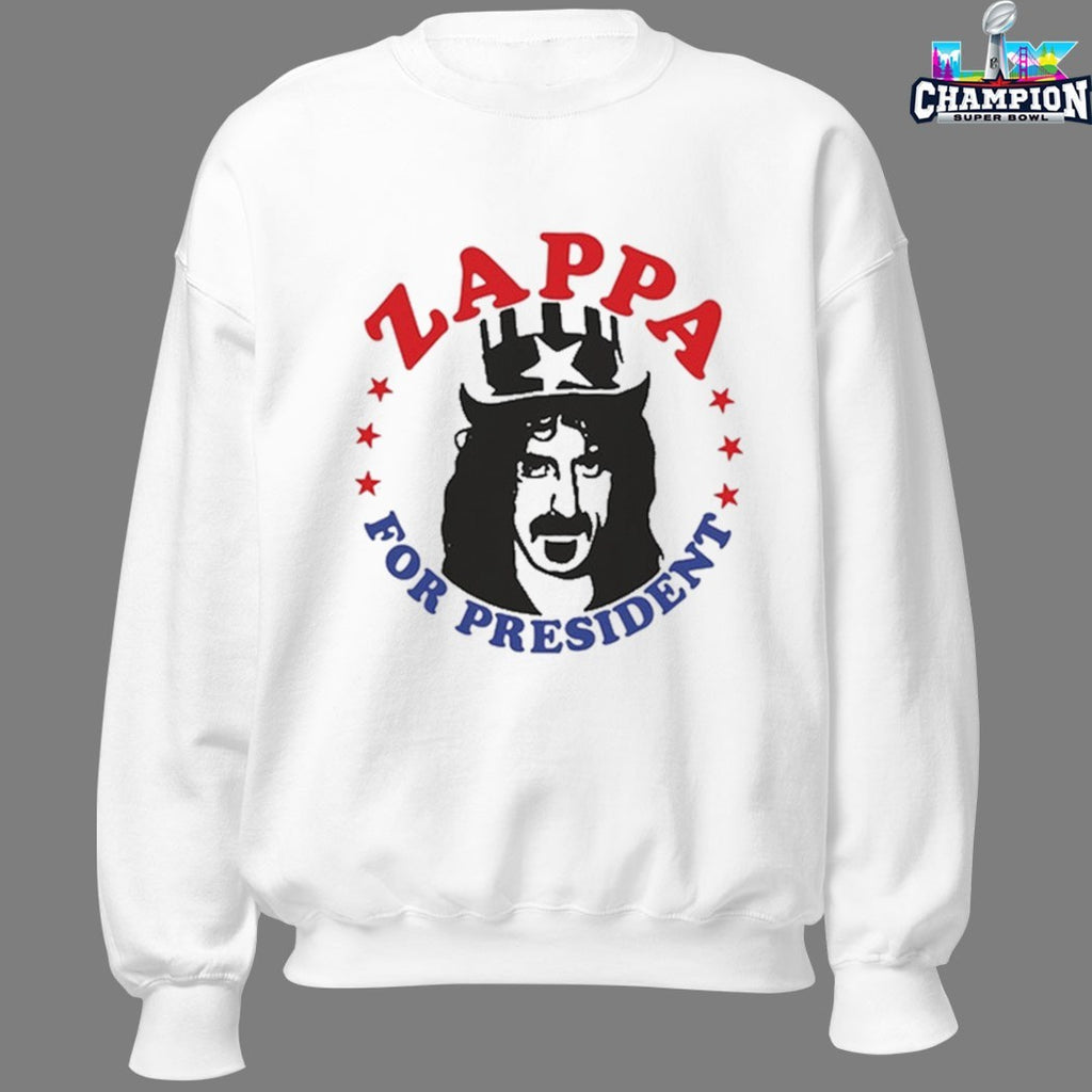 Frank Zappa For President T-shirts