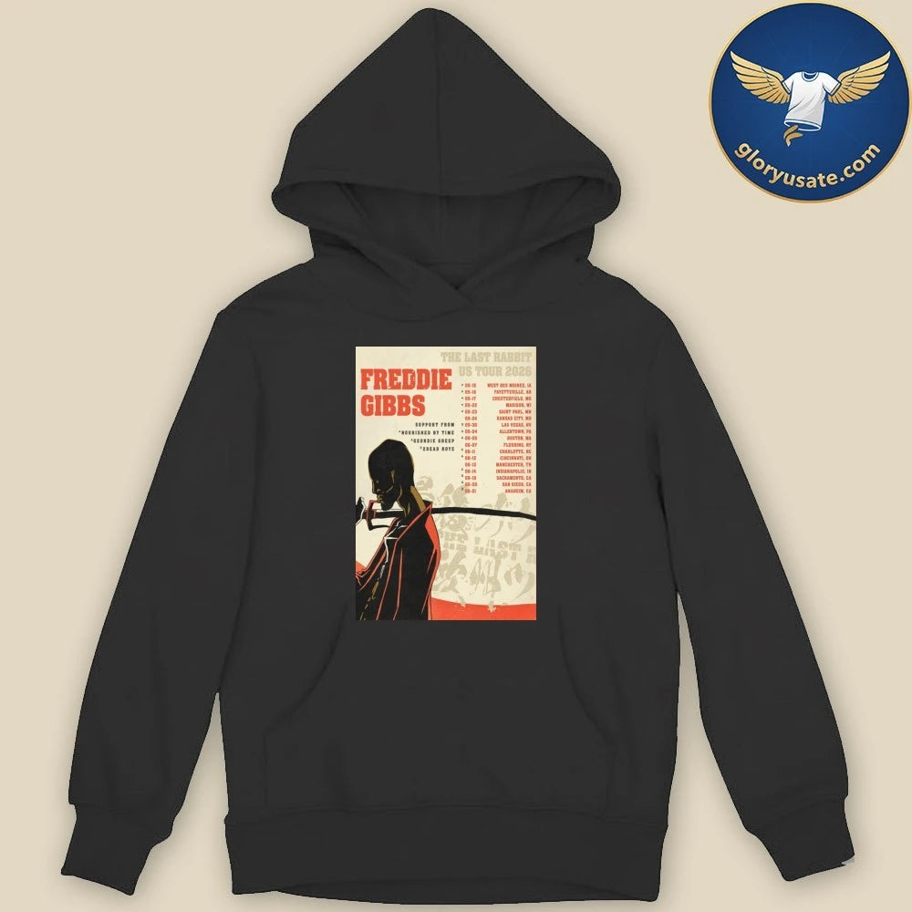 Freddie Gibbs The Last Rabbit US Tour 2026 Poster Shirt