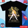 Freddie Mercury Bohemian Rhapsody 50TH Anniversary 1975 2025 Thank You For The Memories T-shirts