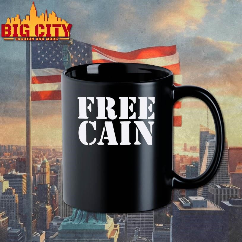 Free Cain text shirt