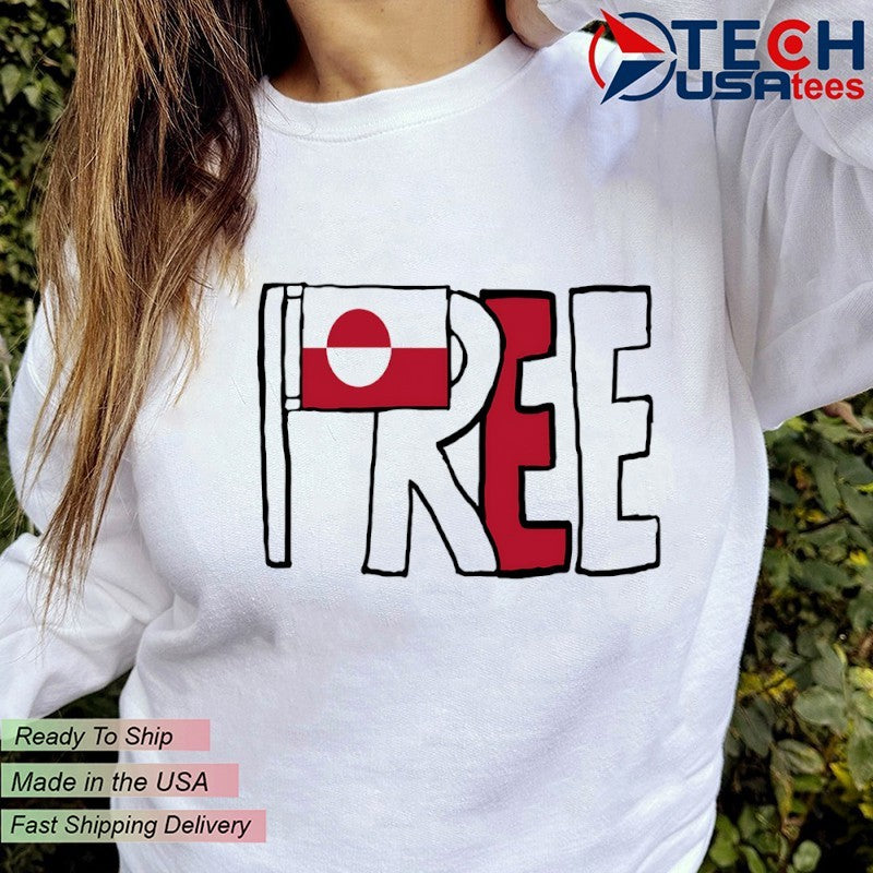 Free Greenland not for sale shirt