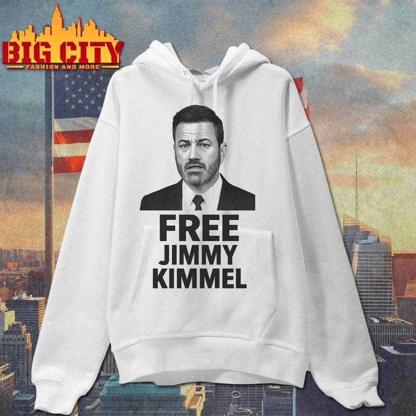 Free Jimmy Kimmel T Shirt Protest Shirt Against Jimmy Kimmel Live Suspension 2025 Shirt