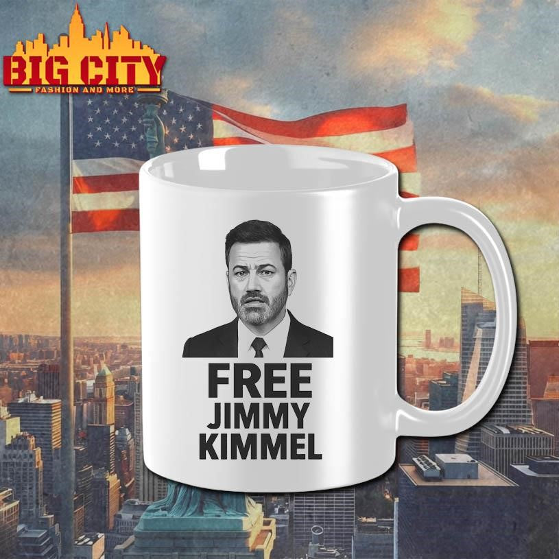 Free Jimmy Kimmel T Shirt Protest Shirt Against Jimmy Kimmel Live Suspension 2025 Shirt