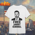 Free Jimmy Kimmel T Shirt Protest Shirt Against Jimmy Kimmel Live Suspension 2025 Shirt