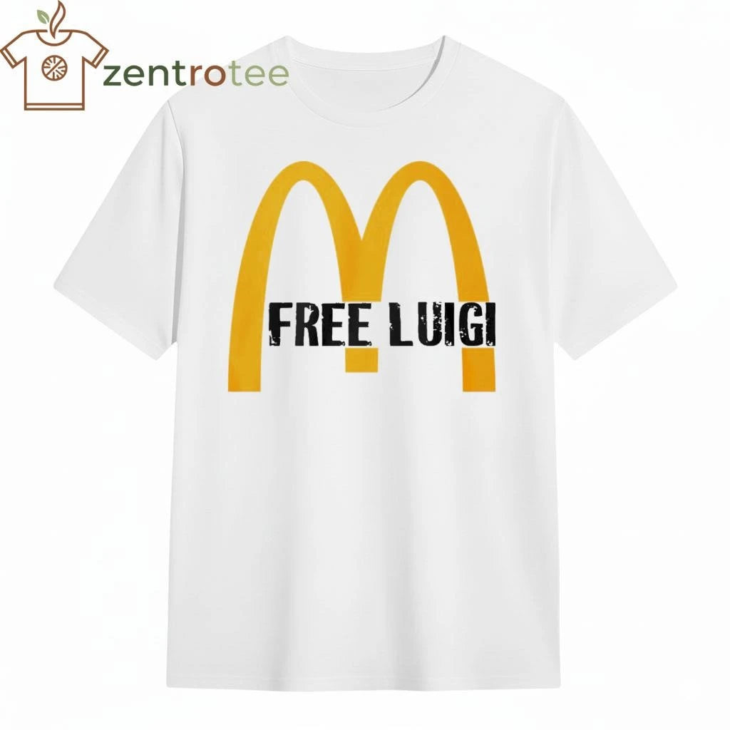 Free Luigi Mcdonald tee