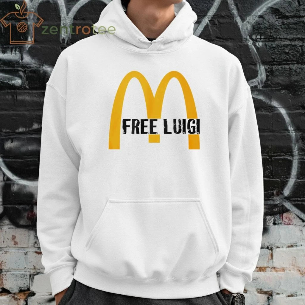 Free Luigi Mcdonald tee