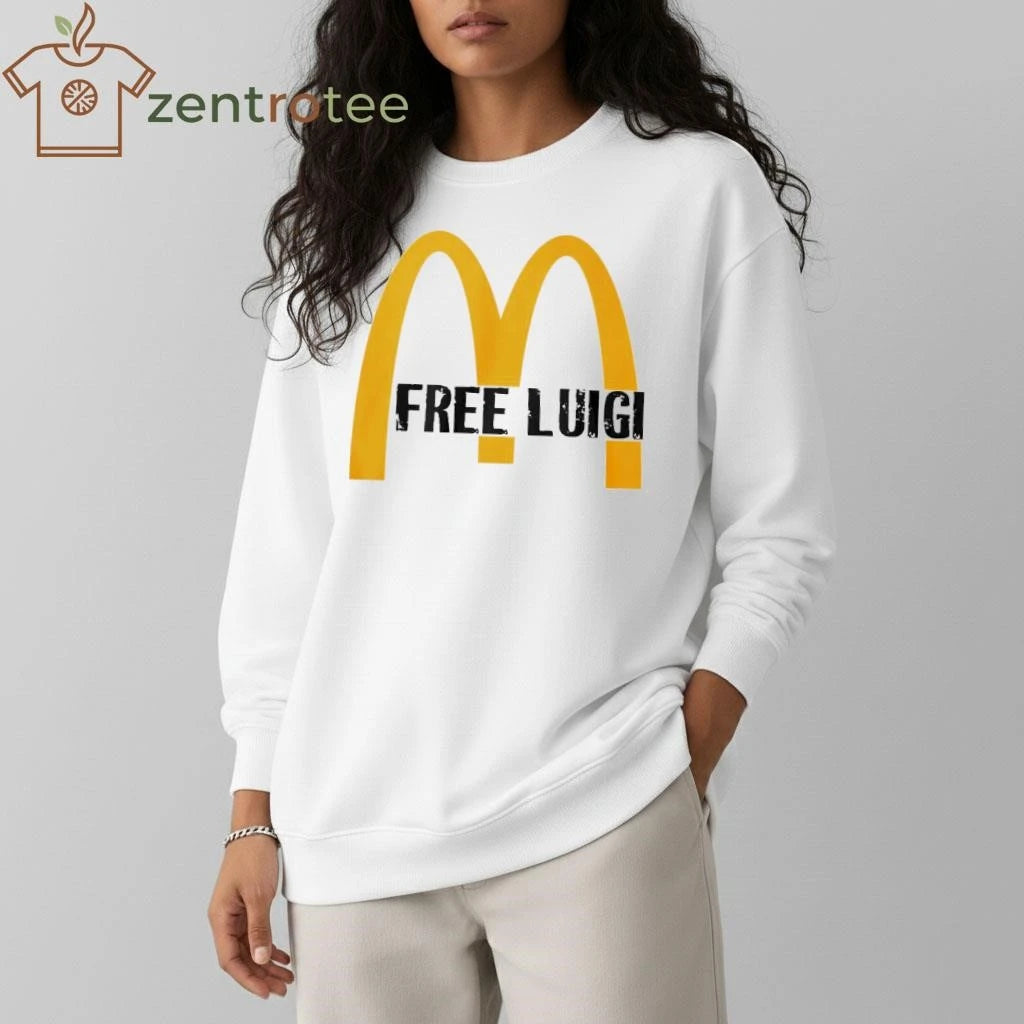 Free Luigi Mcdonald tee