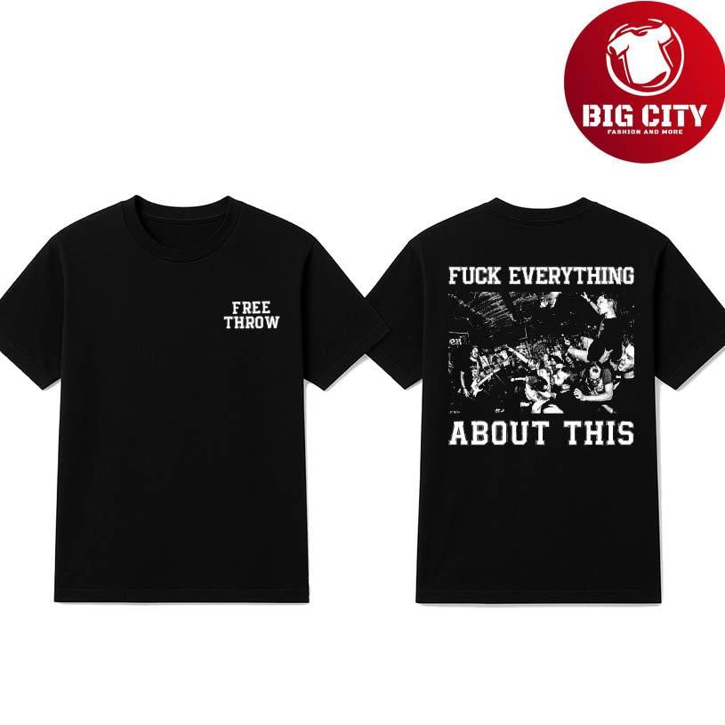 Free Throw Hardcore Band 2025 Two Sided Shirt