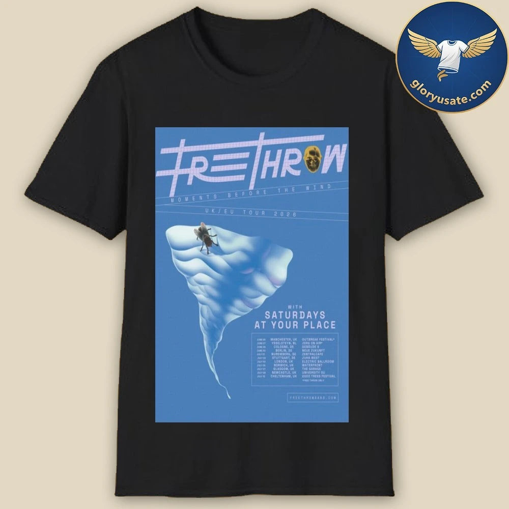 Free Throw UK EU Tour 2026 Poster Shirt