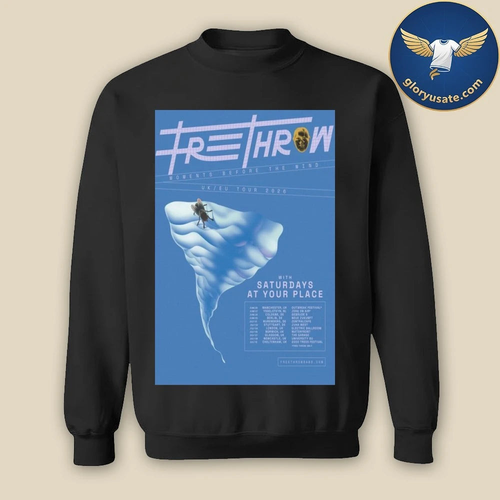 Free Throw UK EU Tour 2026 Poster Shirt