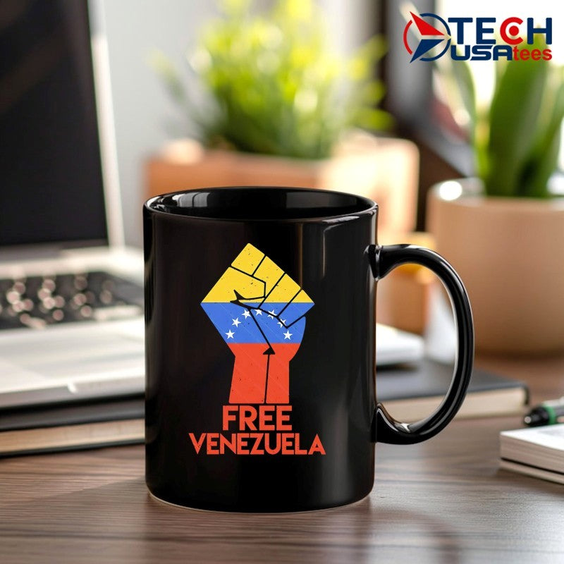 Free for Venezuela hand fist shirt