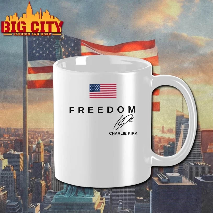 Freedom Charlie Kirk signature shirt