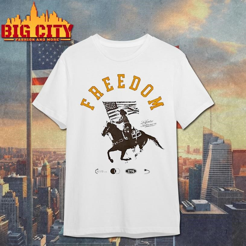 Freedom Horse Cowboy Vintage Shirt