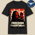Freedom Iranian Lady Burning Khamenei Photo Shirt