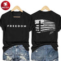 Freedom Jesus Defeated Death So You Can Live Two Sided Shirt