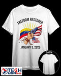 Freedom Restored Venezuela 2026 Operation Absolute Resolve January 3 shirt