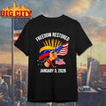 Freedom restored january 2026 Venezuela freedom flag shirt