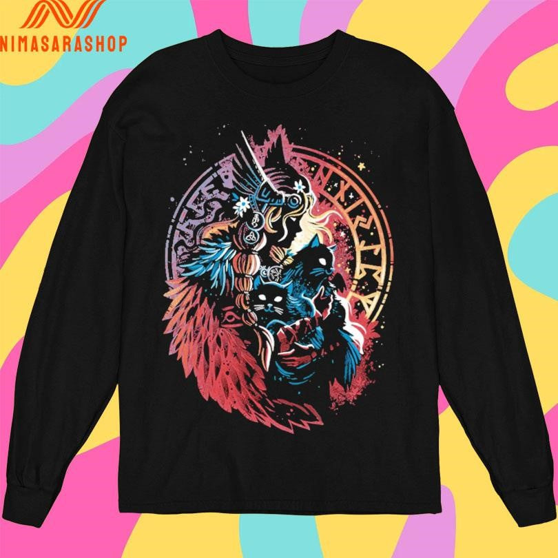 Freyja The Goddess Of Love And Cats Shirts
