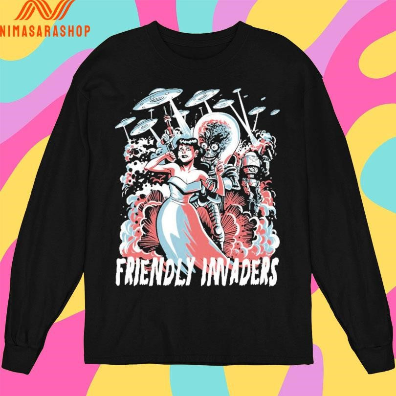 Friendly Invaders Mars Attacks Shirts