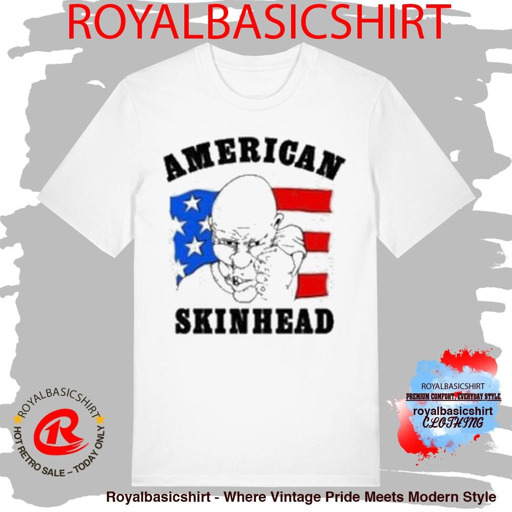 Friends Family Forever American Skinhead Shirt