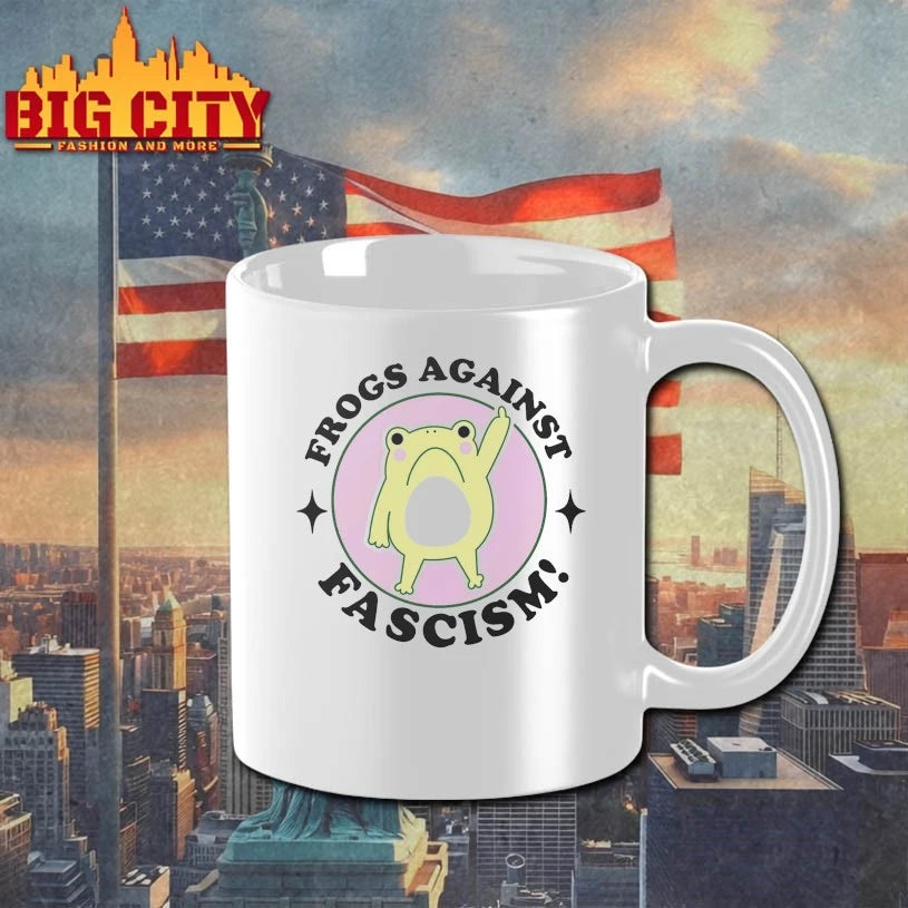 Frog Against Fascism Logo Shirt