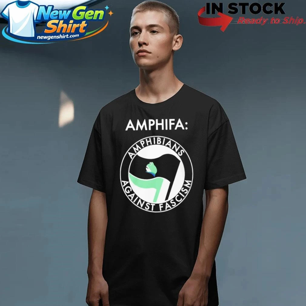 Frog Amphifa Amphibians Against Fascism Shirt