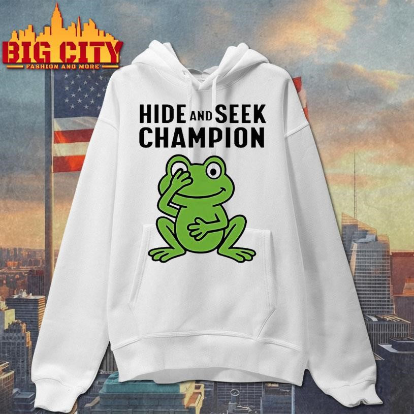 Frog Hide And Seek Champion Shirt
