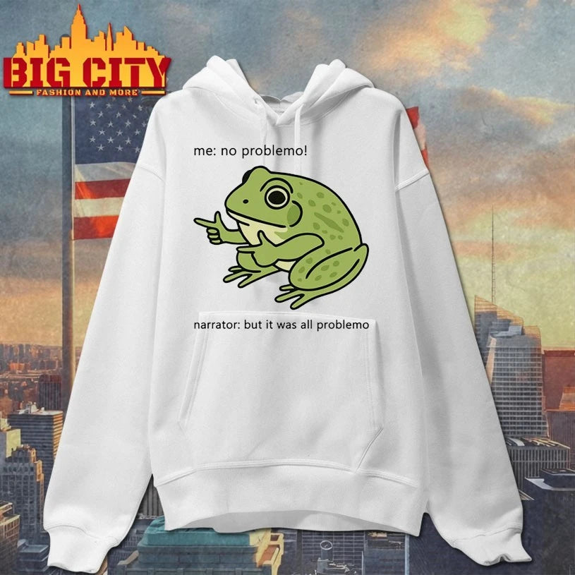 Frog Me No Problemo Narrator But It Was All Problemo shirt