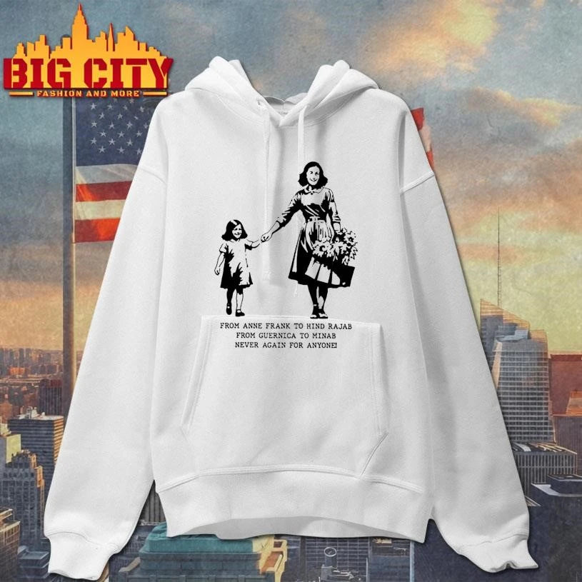 From Anne Frank To Hind Rajab VIntage Shirt