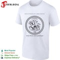 From Britain Strength Reigns sovereign 1958 knight horse graphic shirt