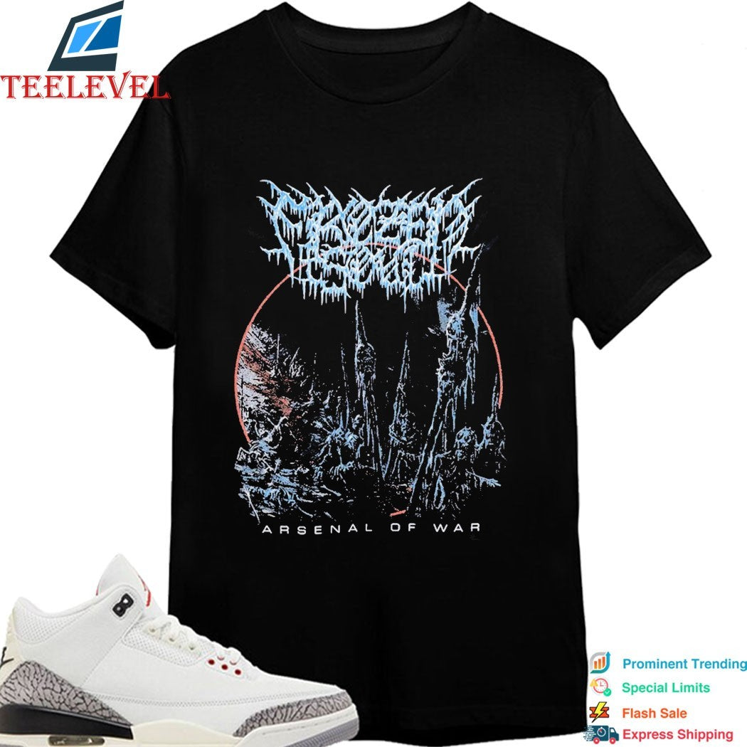 Frozen Soul Arsenal Of War T-shirts