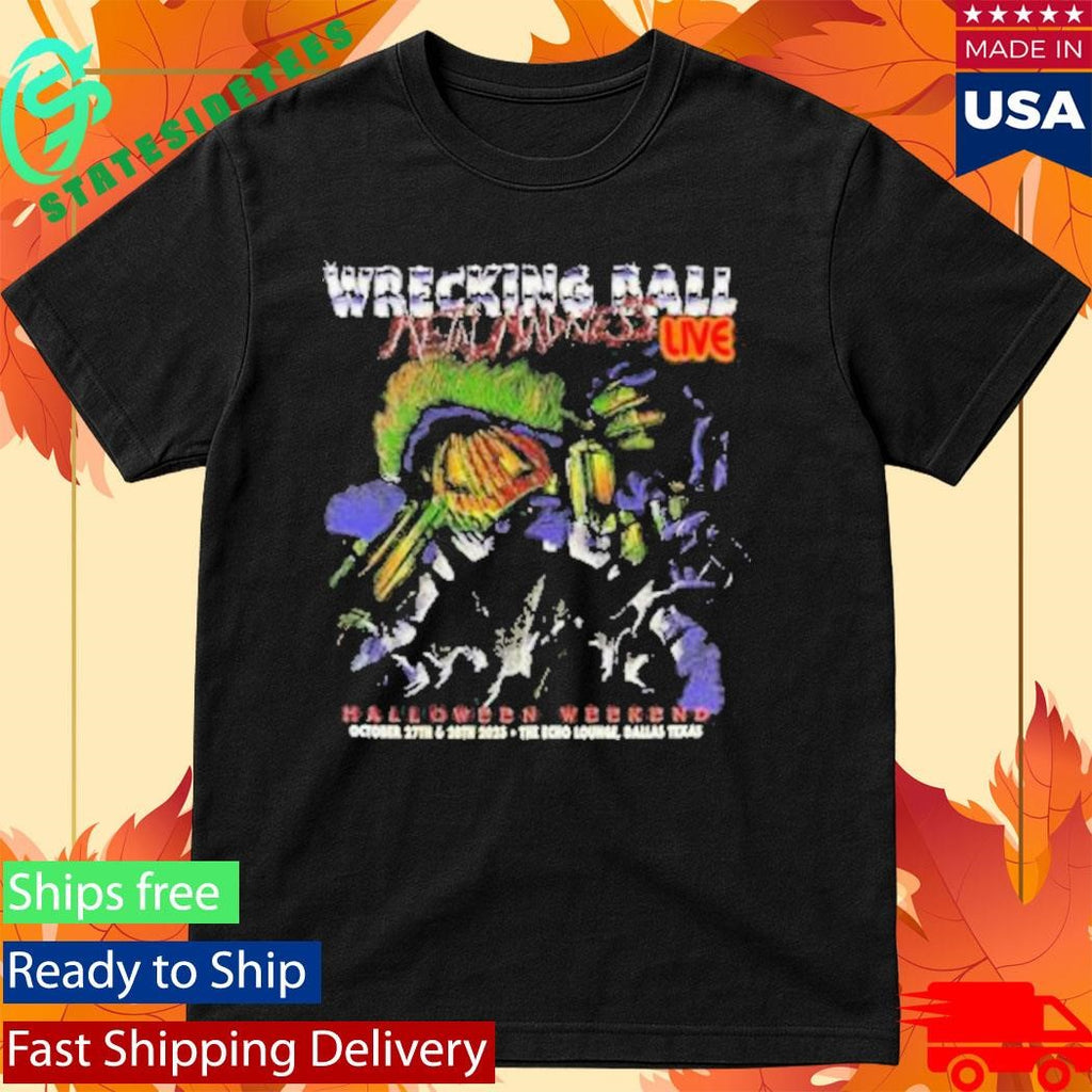 Frozen Soul Wrecking Ball Halloween Live Color Shirt
