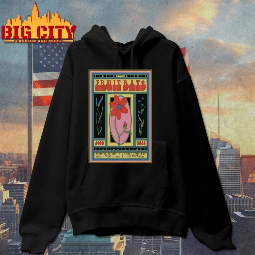 Fruit Bats Oct 16-17 2025 Ojai CA And Los Angeles CA Poster Shirt