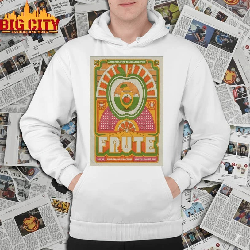 Frute Asheville Music Hall in Asheville NC Nov 28 2025 Poster shirt