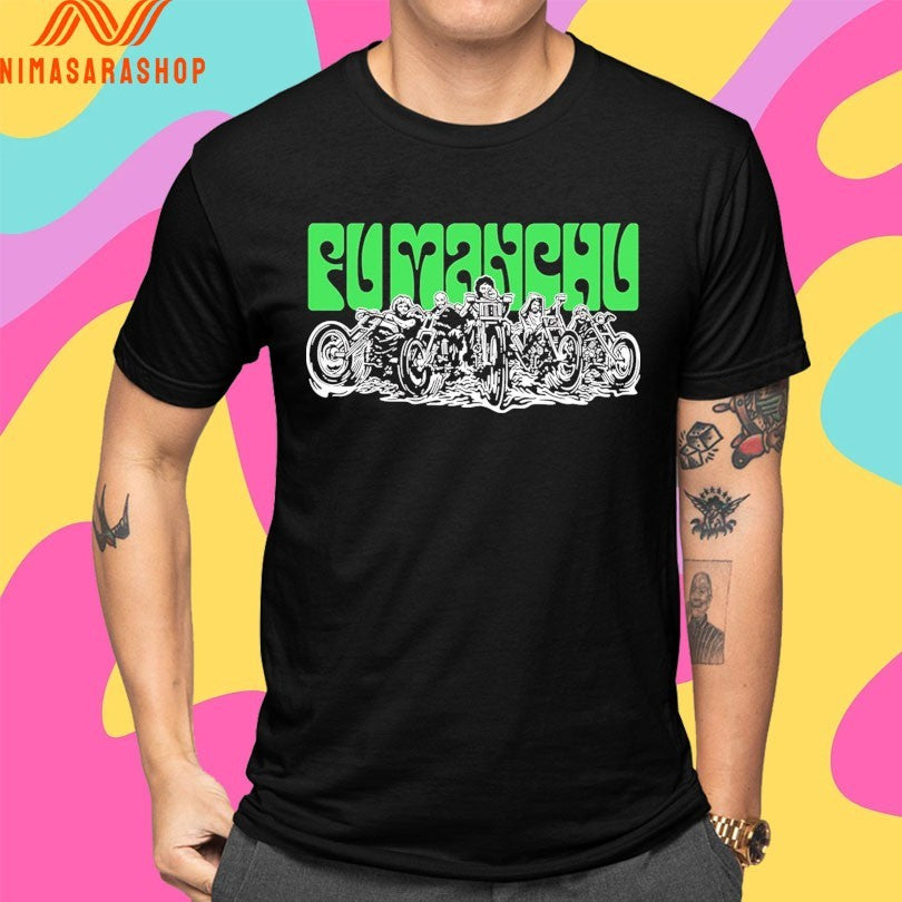 Fu Manchu Biker Shirts