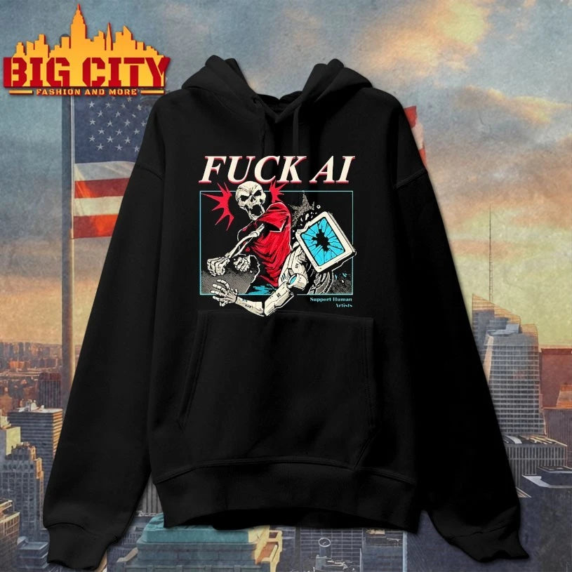 Fuck AI Support Human Artists shirt
