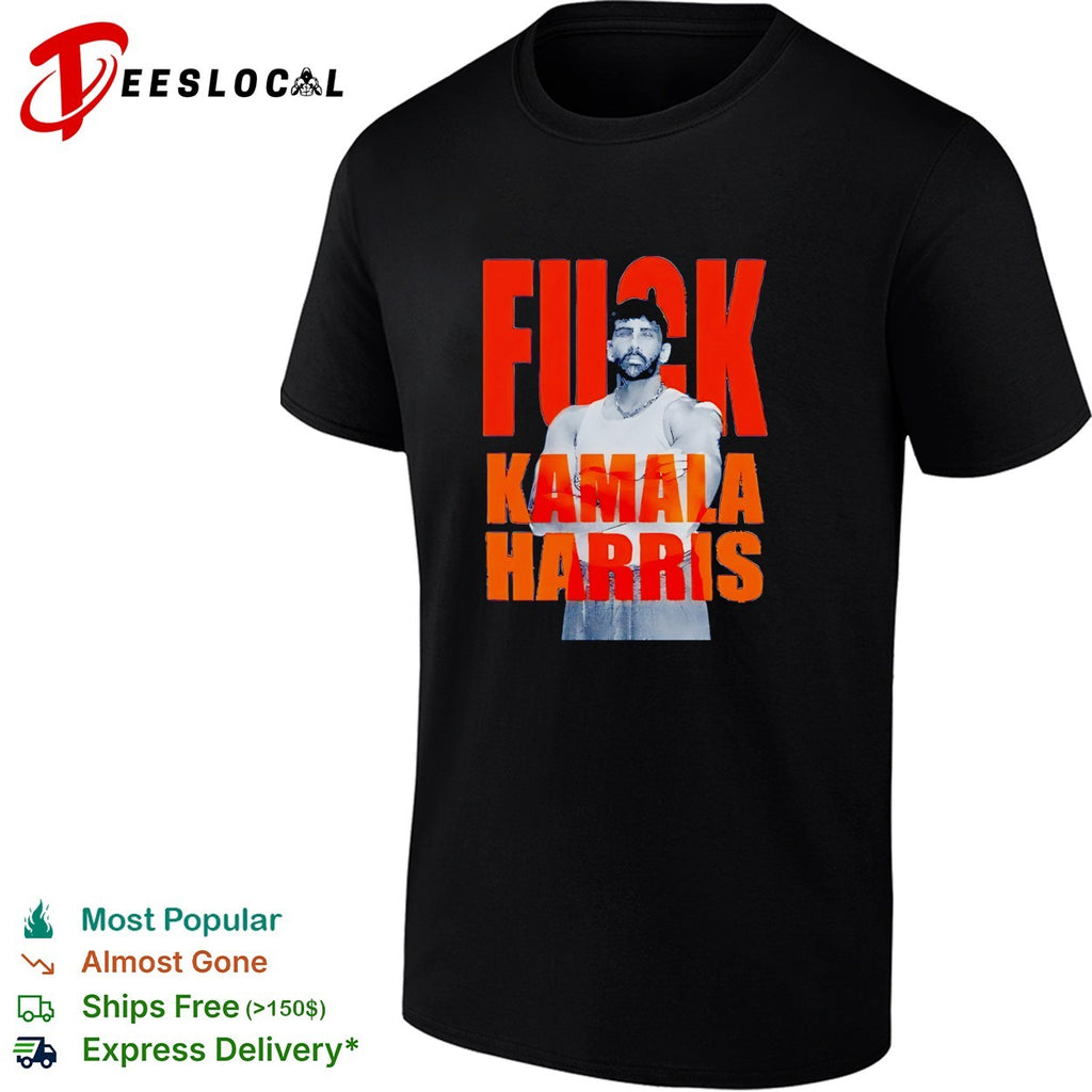 Fuck Kamala Harris Political Hasan Piker Anti Kamala Harris shirt