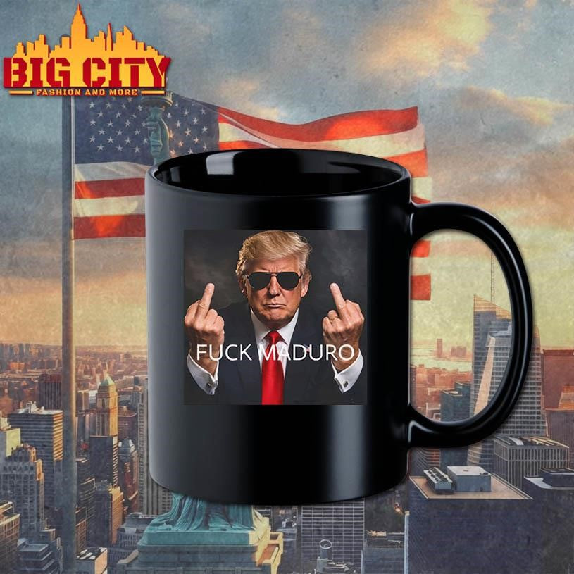 Fuck Maduro Donald Trump Middle Finger Shirt
