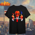 Fuck Nicolas Maduro Moros Donald Trump Middle Finger Shirt