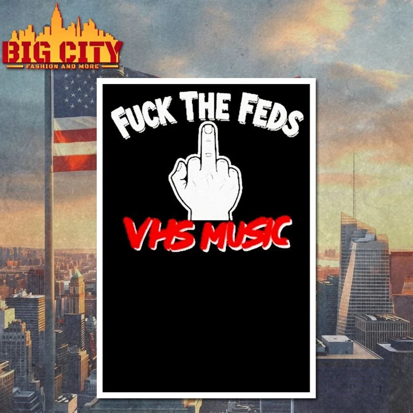 Fuck The Feds VHS Music shirt