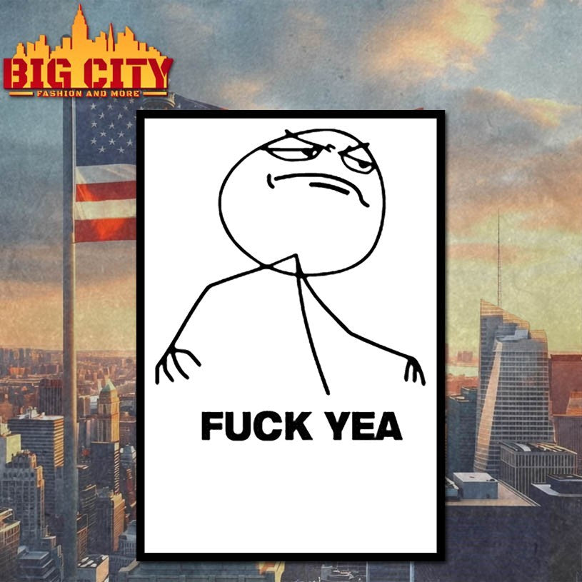 Fuck Yea Rage Face Shirts