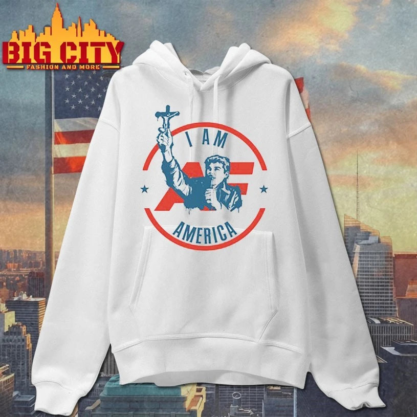 Fuentes America First Crucifix shirt
