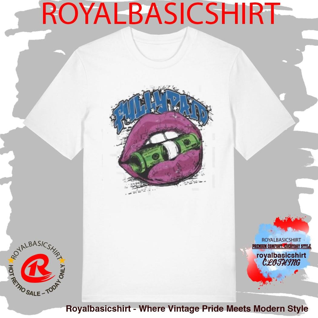 Fullypaid White Wash Mouth Shirt