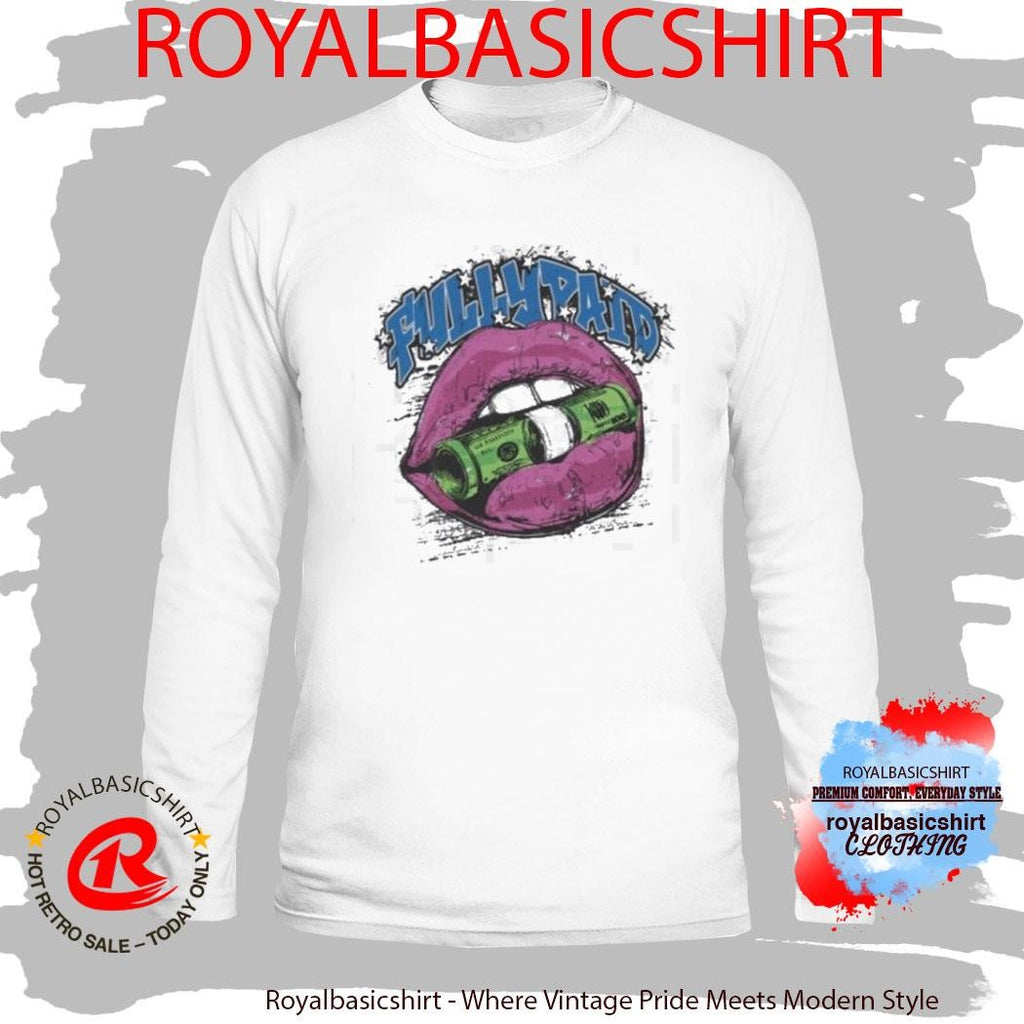 Fullypaid White Wash Mouth Shirt