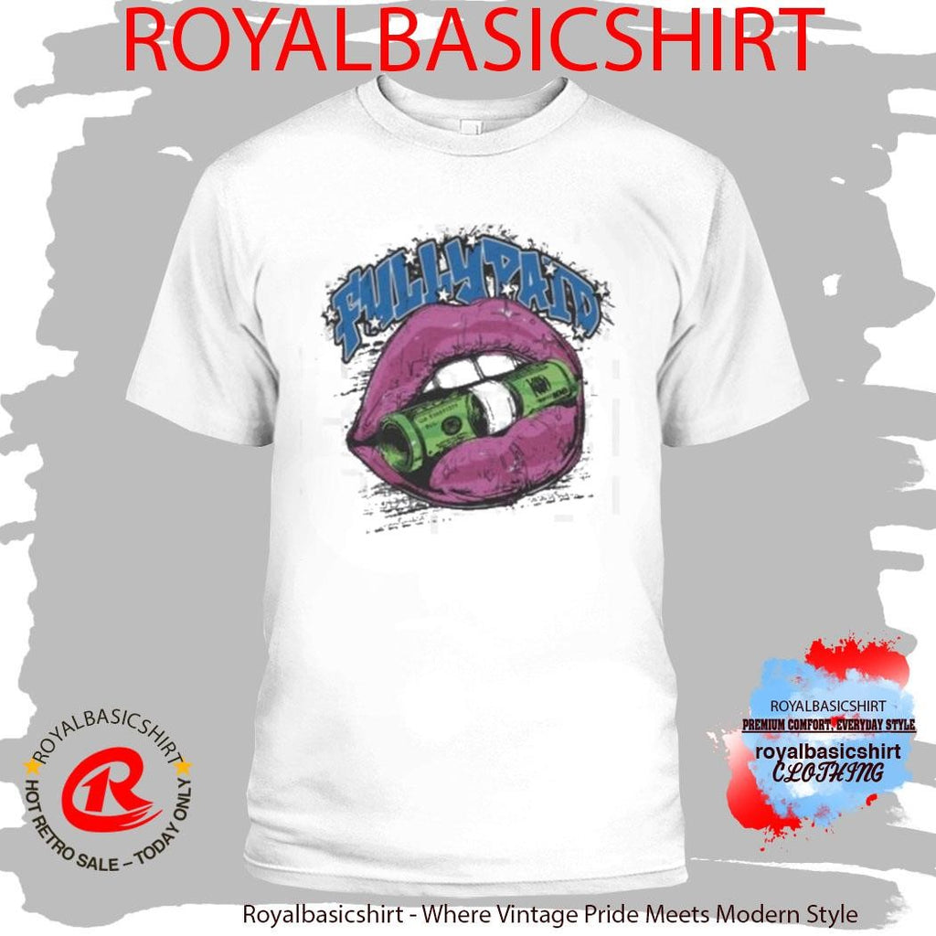Fullypaid White Wash Mouth Shirt