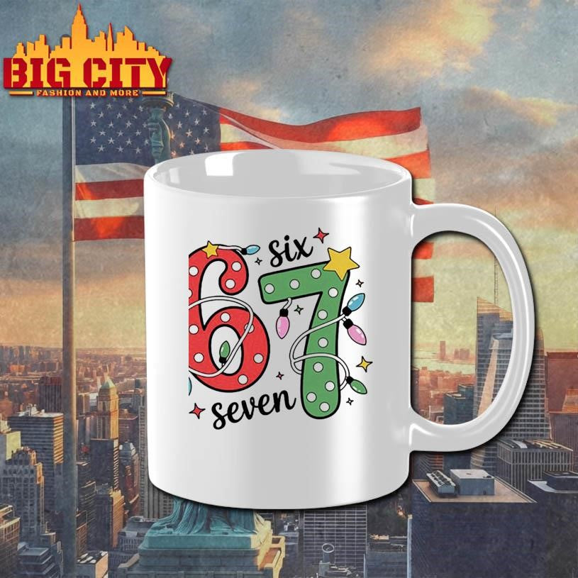 Funny 67 Christmas 6 7 Six Seven Meme 6 7 Shirt