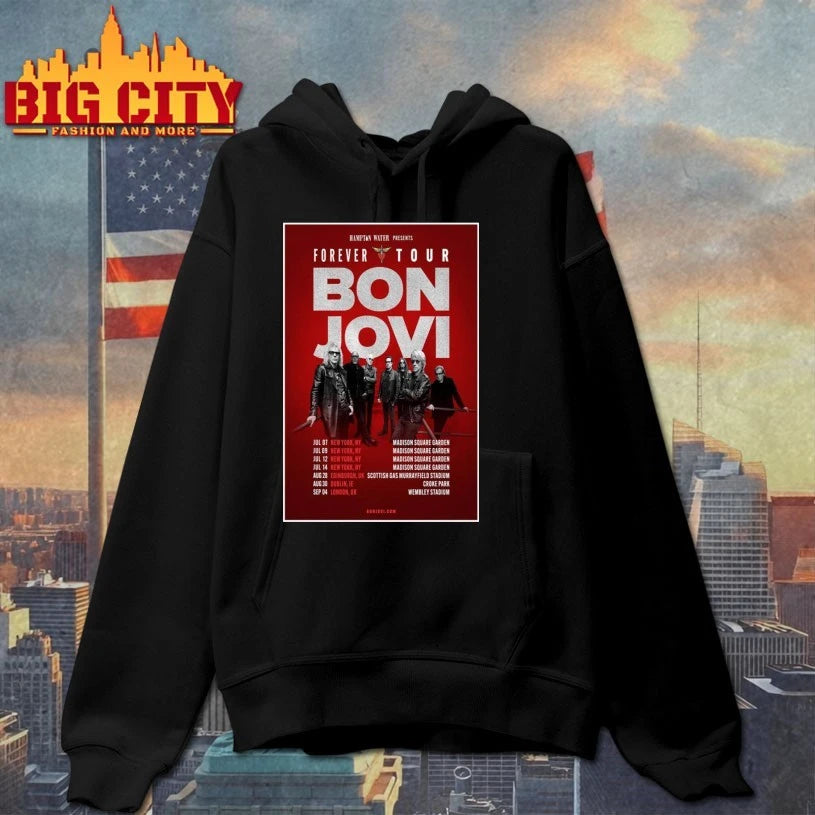 Funny Bon Jovi Forever Tour 2026 Poster shirt