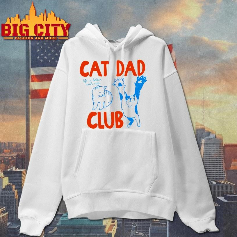 Funny Cat Dad Club Shirt