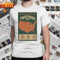 Funny Dustin Lynch &amp; Scotty McCreery Road Tour 2025 Poster Shirts