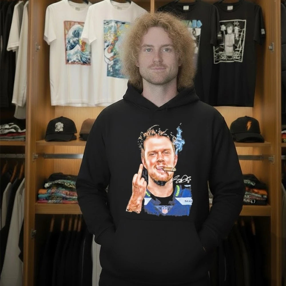 Funny Ernest Jones Sam Darnold Middle Finger Shirt
